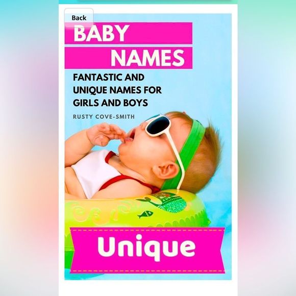 Other Baby Namesfantastic And Unique Names For Girls And Boys Book